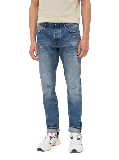 Jeans G-Star Raw 3301 Slim Jeans Blå | 51001.C052