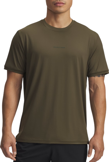 T-shirt Under Armour Project Rock Iso Chill Performance T-Shirt Grøn | 6007149-308, 0