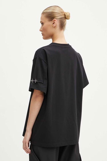 T-shirt HELIOT EMIL Black Buckle Detail T-Shirt Sort | PREAW24.M.09.119, 6