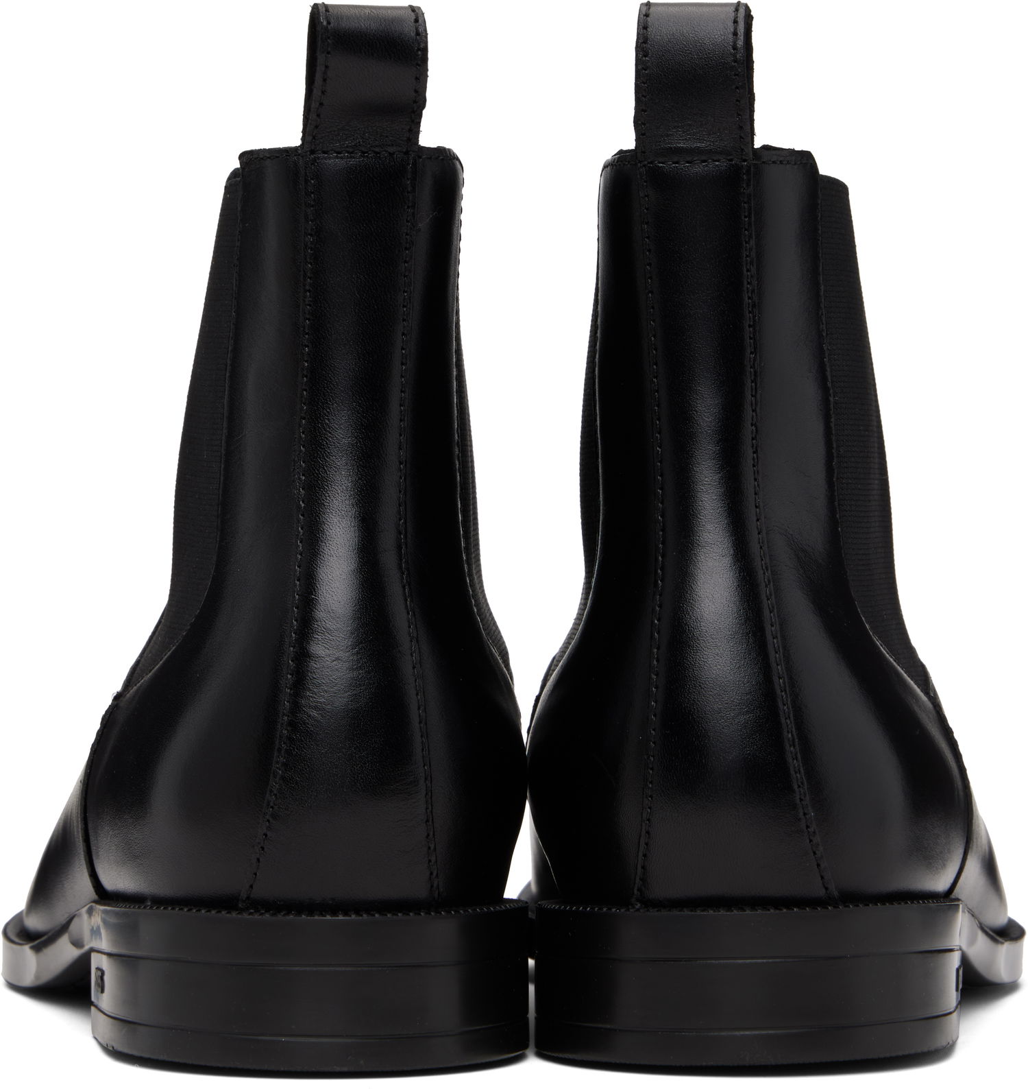 Sneakers og sko BOSS BOSS Leather Chelsea Boots Sort | 50552489, 1
