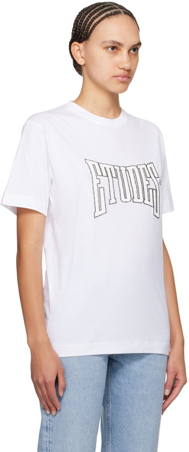 T-shirt Études Wonder Boxing Graphic T-Shirt Hvid | E24MM107A00700, 1