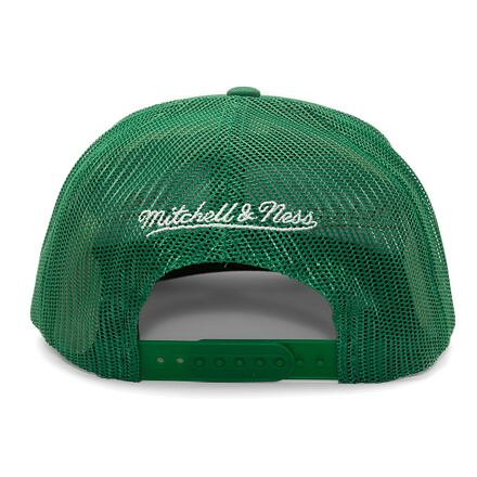 Kasket Mitchell & Ness Boston Celtics Evergreen Trucker Hat Grøn | HT8032-BCEGREN, 1
