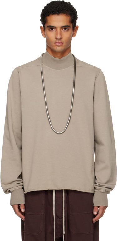 Sweater Rick Owens Rick Owens DRKSHDW Concordians Headon DBL Turtleneck Beige | DU02E7263 RIG, 0