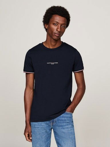T-shirt Tommy Hilfiger S/S T-Shirt Sort | MW0MW32584DW5