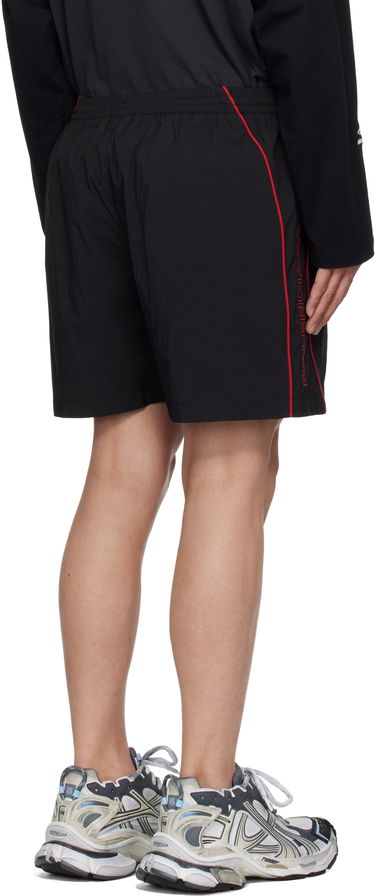 Shorts Balenciaga Balenciaga Washed Tracksuit Shorts Sort | 814568TRO32, 2