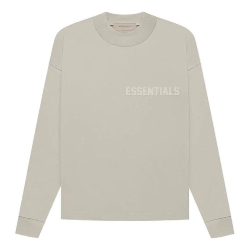 Sweater Fear of God Essentials Smoke Logo Long Sleeve T-Shirt Grøn | ESSLTLE2011MJ, 0