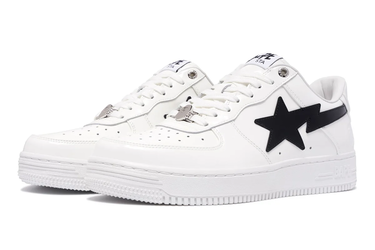 Sneakers og sko BAPE Bape Sta #2 White/Black Hvid | 0ZXSHM191302M-WHT, 2
