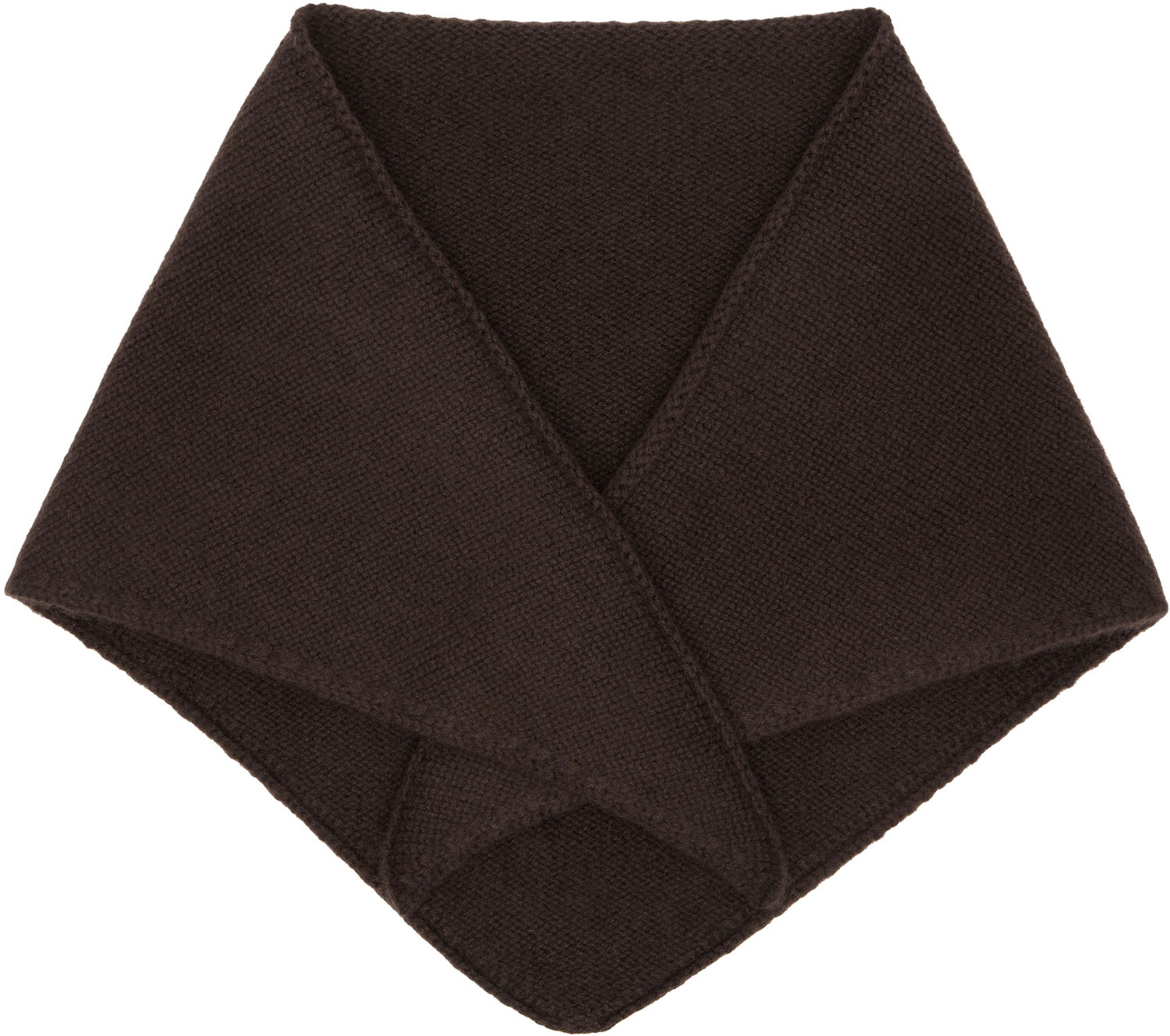 Tørklæde Yves Salomon Yves Salomon Cashmere Bandana Scarf Brun | 26W26WAA515XXMACA, 0