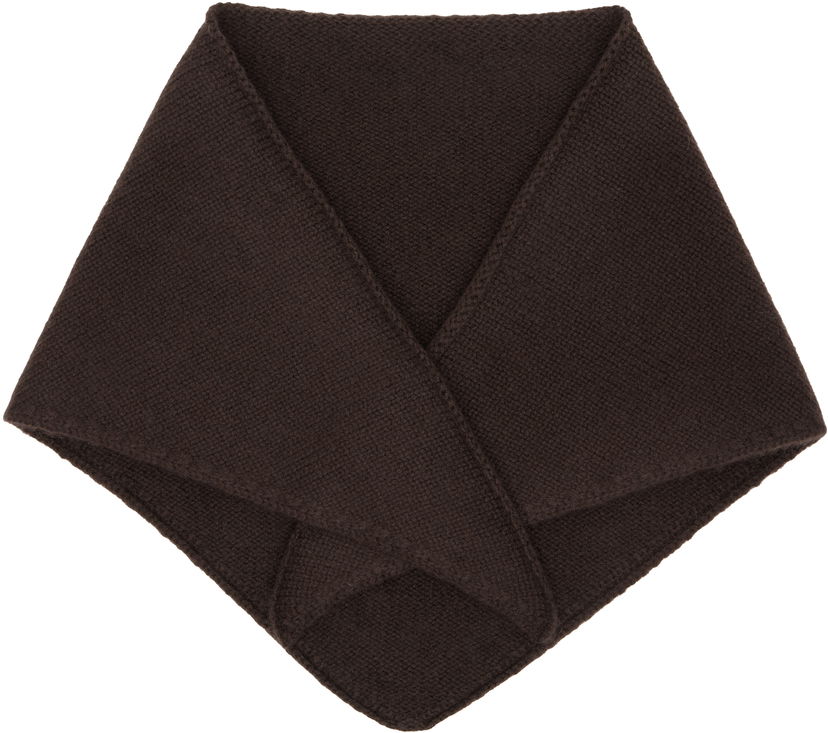 Tørklæde Yves Salomon Yves Salomon Cashmere Bandana Scarf Brun | 26W26WAA515XXMACA