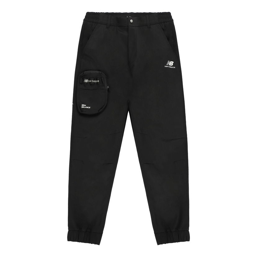 Cargo bukser New Balance Cargo Joggers Sort | AMP14334-BK