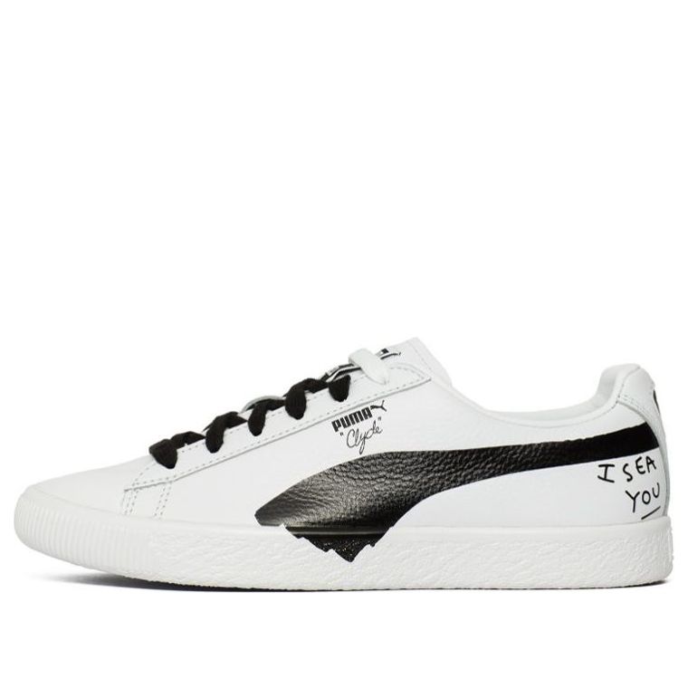 Sneakers og sko Puma Shantell Martin Clyde 'Hand Drawn Scribble' Hvid | 365894-01, 0