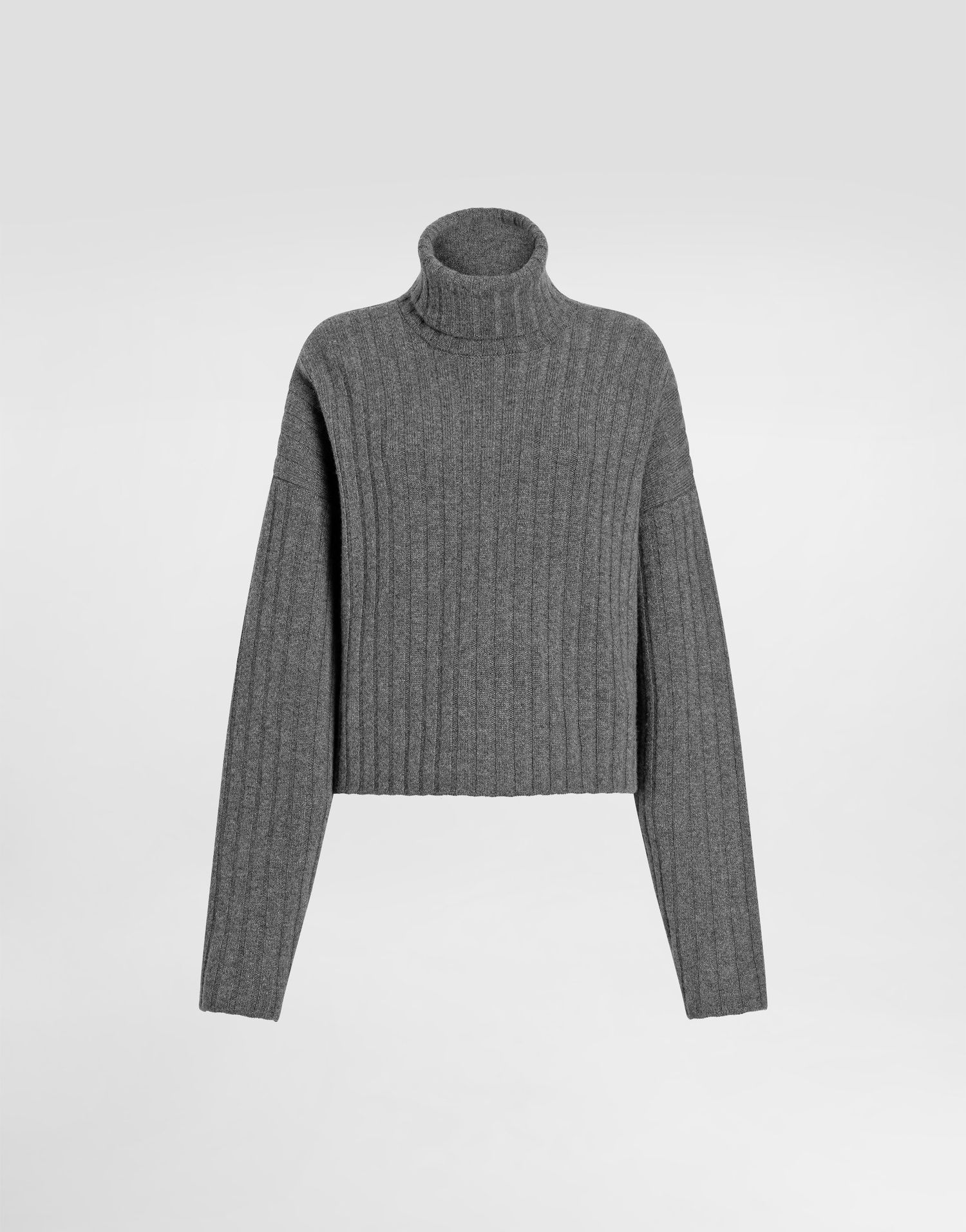 Sweater Dolce & Gabbana Dolce & Gabbana Cashmere Turtleneck Pullover Grå | FXW49ZJBW0SN5822, 0