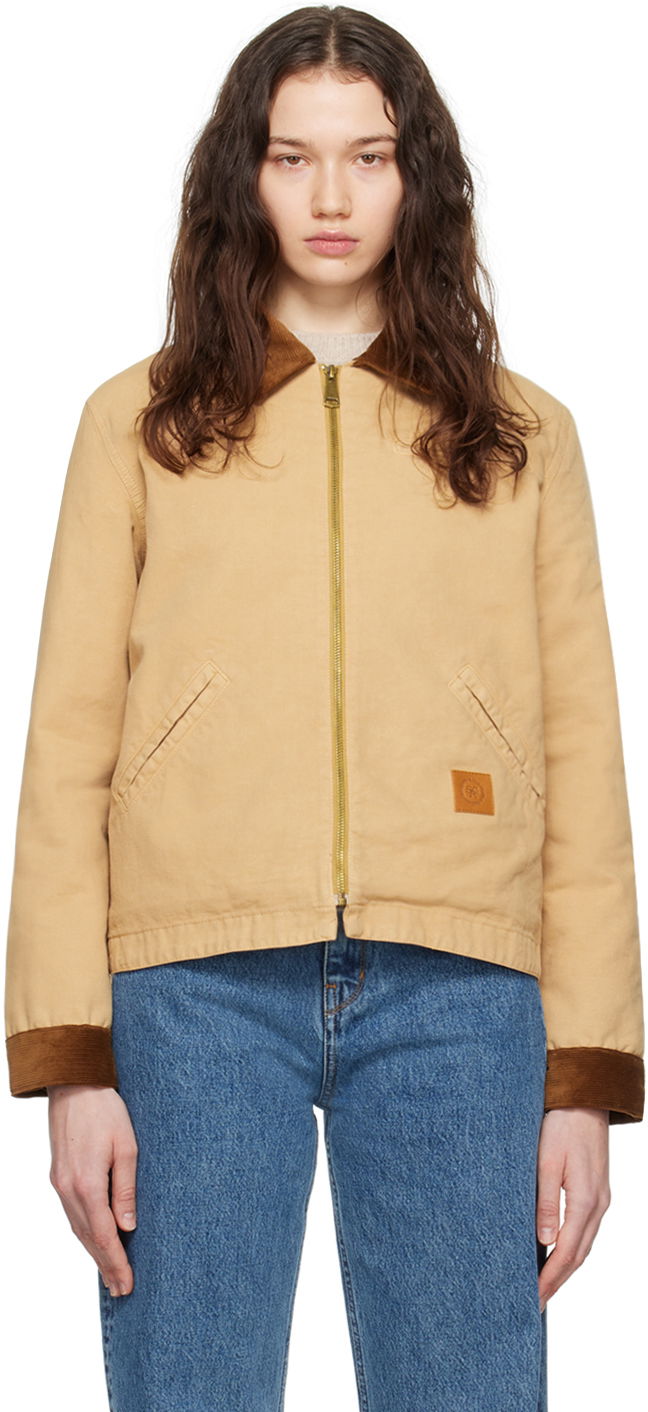 Jakke Sporty & Rich SRHWC Jacket Beige | JAAW232BE
