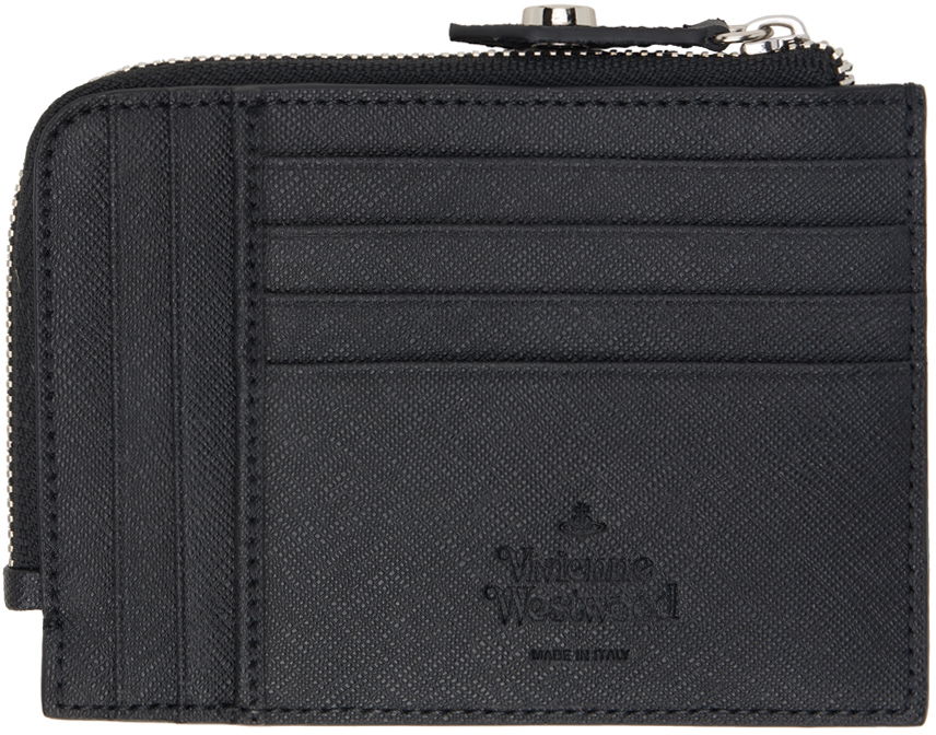 Tegnebog Vivienne Westwood Zip Card Holder Sort | 51120009U-S000B-, 1