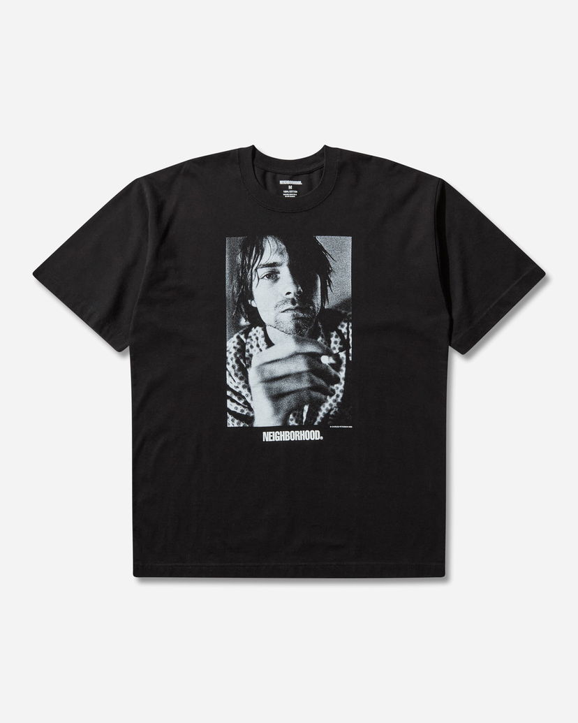 T-shirt Neighborhood Charles Peterson Graphic Print Short-Sleeve T-Shirt Sort | 252PCNH-ST13S BLACK