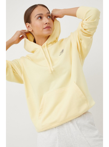 Sweatshirt New Balance Uni-ssentials French Terry Hoodie Gul | UT21500MZ