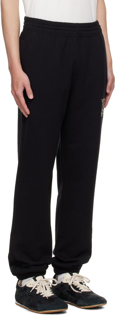 Joggingbukser Burberry Burberry Cotton Jogging Sweatpants Sort | 8116095, 1