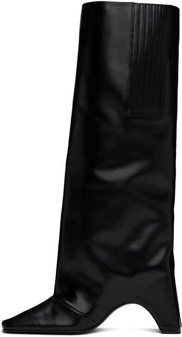 Kjole Coperni Coperni Bridge Leather Boots Sort | COPSH03857, 2