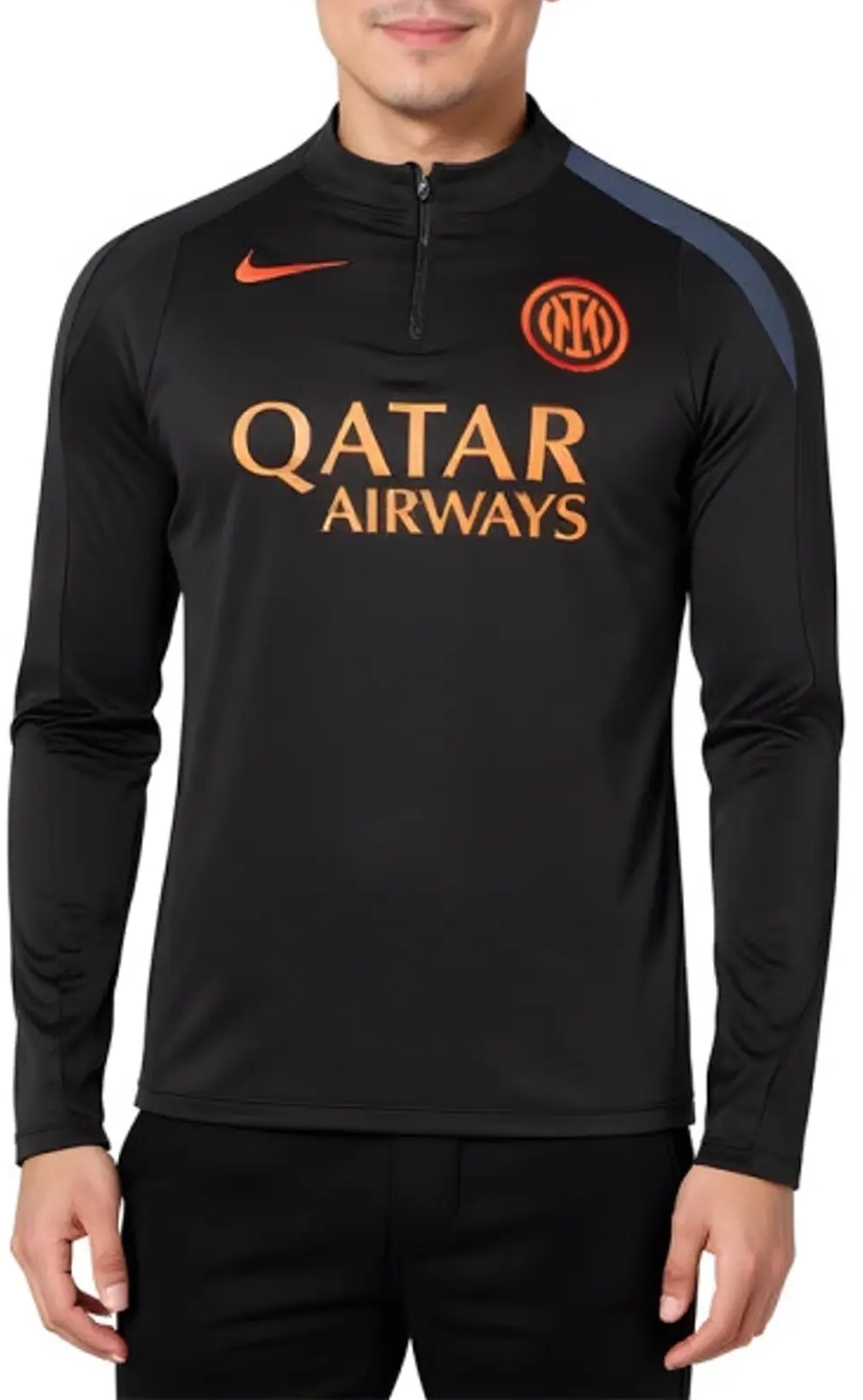Jersey Nike Inter Milan Total 90 Strike Dri-FIT Soccer Knit Drill Top Sort | hv8618-010