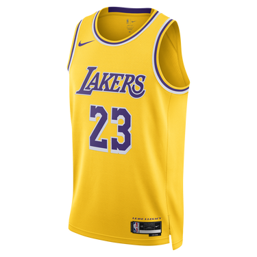 Jersey Nike Dres Dri-FIT NBA Swingman Los Angeles Lakers Icon Edition 2022/2023 - Žlutá Gul | DN2009-733, 2