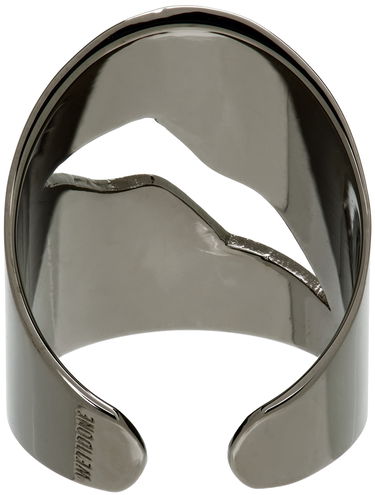 Ring We11done Logo Motif Ring Metalisk | WD-AJ1-22-706-U-DG, 3