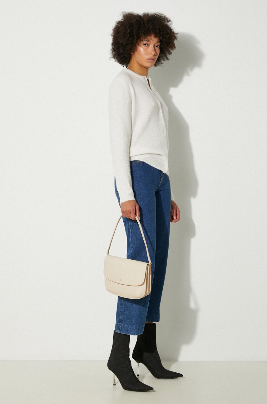 Jeans A.P.C. High Waist Jeans Blå | COGUK.F09131, 1
