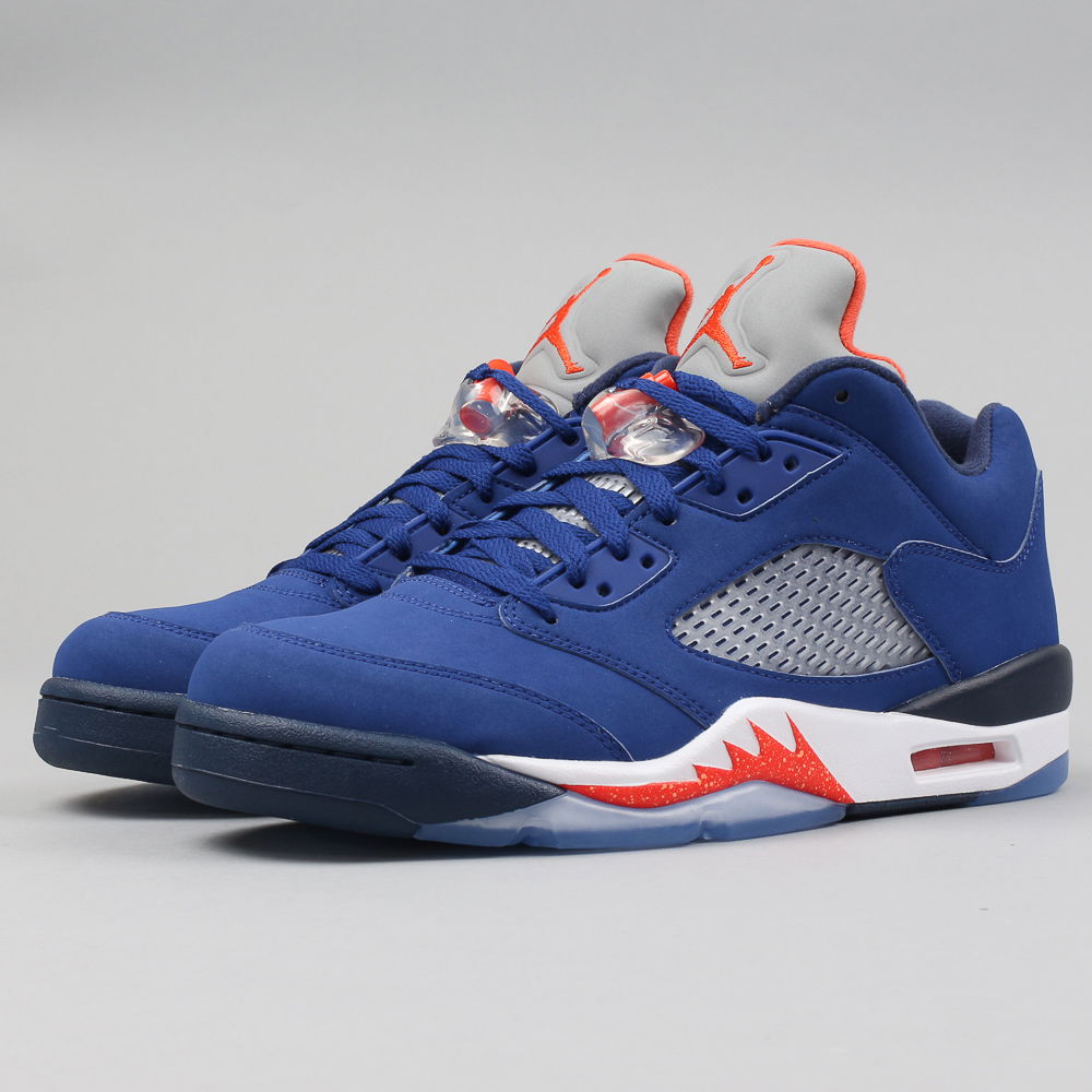 Sneakers og sko Jordan Air Jordan 5 Retro Low ''Knicks'' Mørkeblå | 819171-417, 1