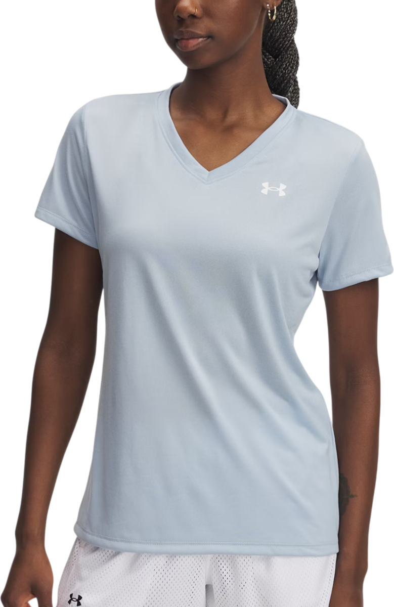 T-shirt Under Armour Under Armour Tech Short Sleeve V-Neck T-Shirt Blå | 1384229-453