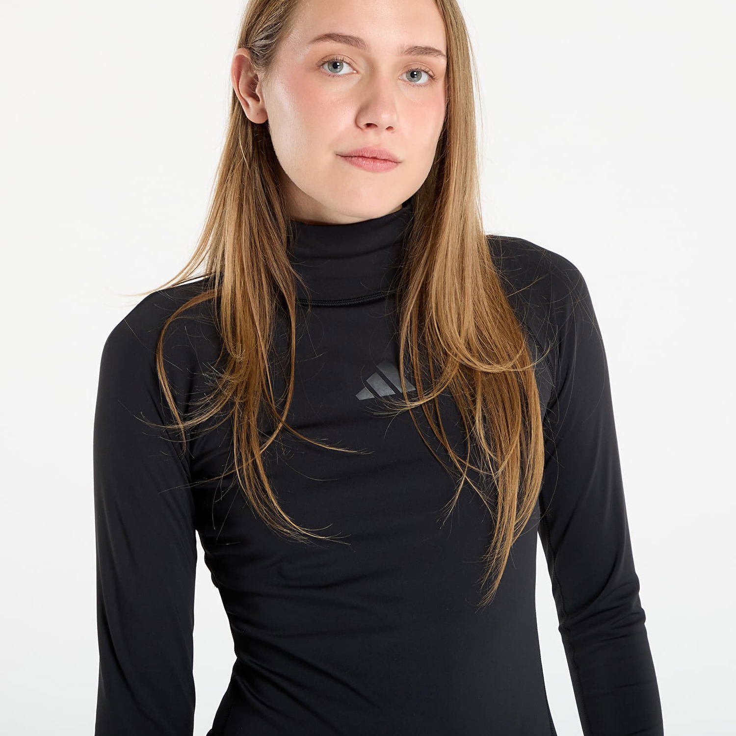T-shirts og tank tops adidas Performance Techfit COLD.RDY Long Sleeve Top Sort | JM8348, 1