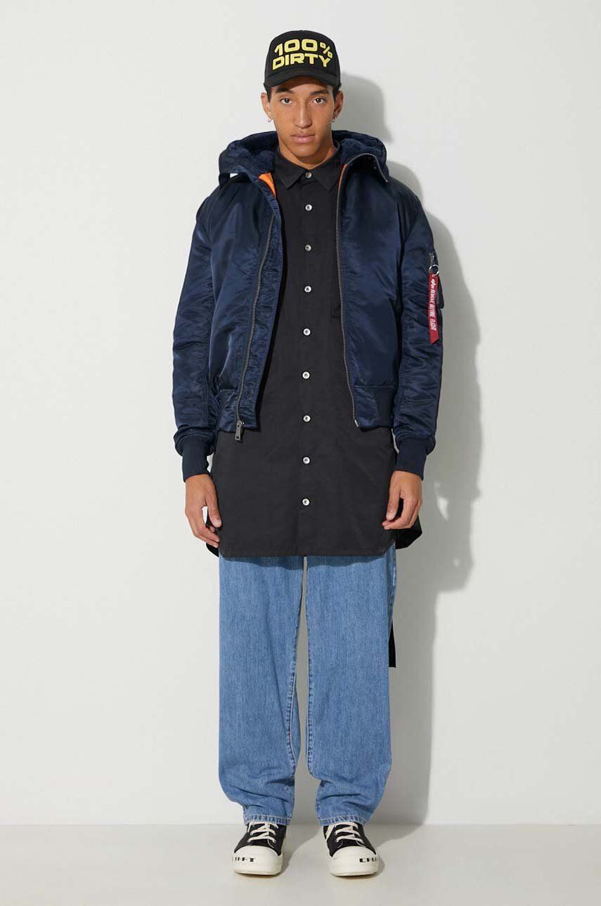 Bomberjakke Alpha Industries Bomber Jacket MA-1 Blå | 158104.07, 1