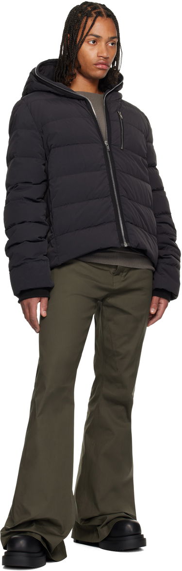 Puffer jakke Rick Owens Concordians Quilted Down Jacket Sort | RU02E1722 MTD1, 3