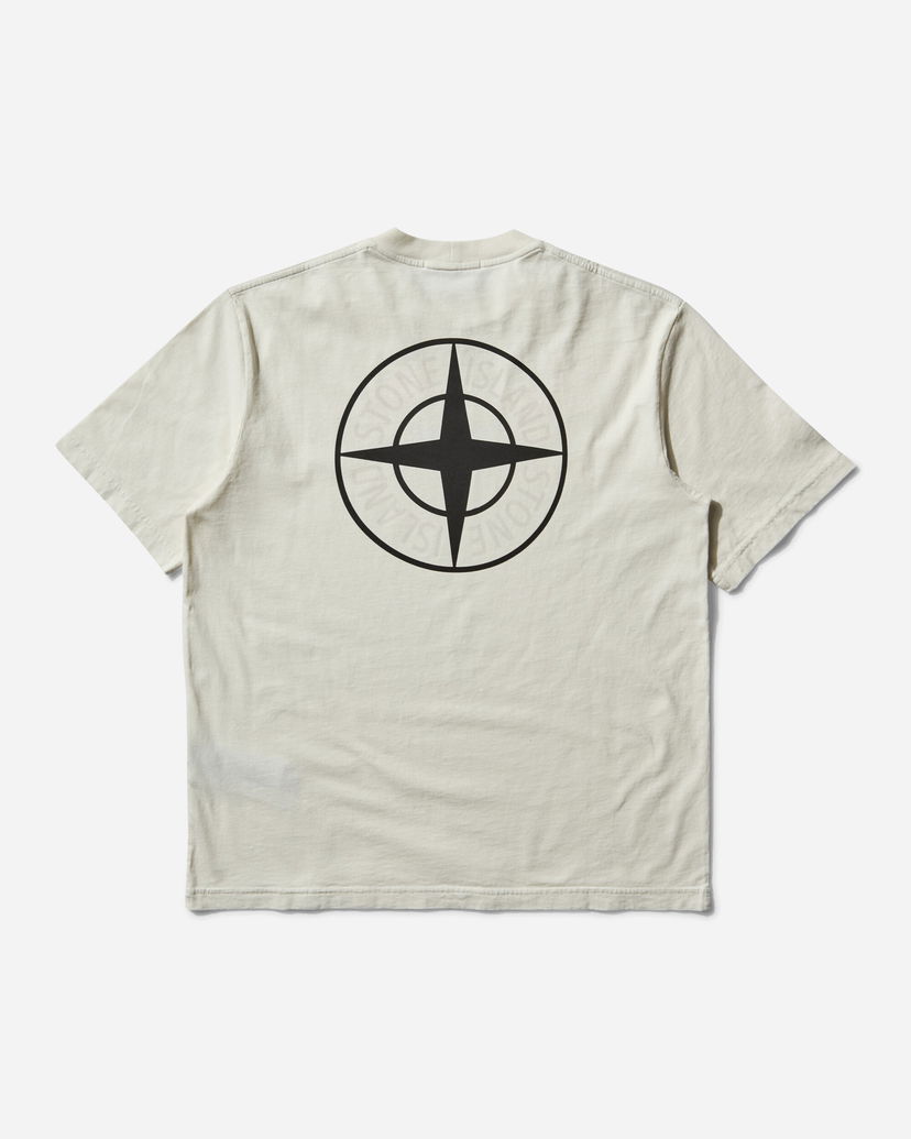 T-shirt Stone Island Industrial Logos T-Shirt Beige | K2S15-2100037-S0193 V0093