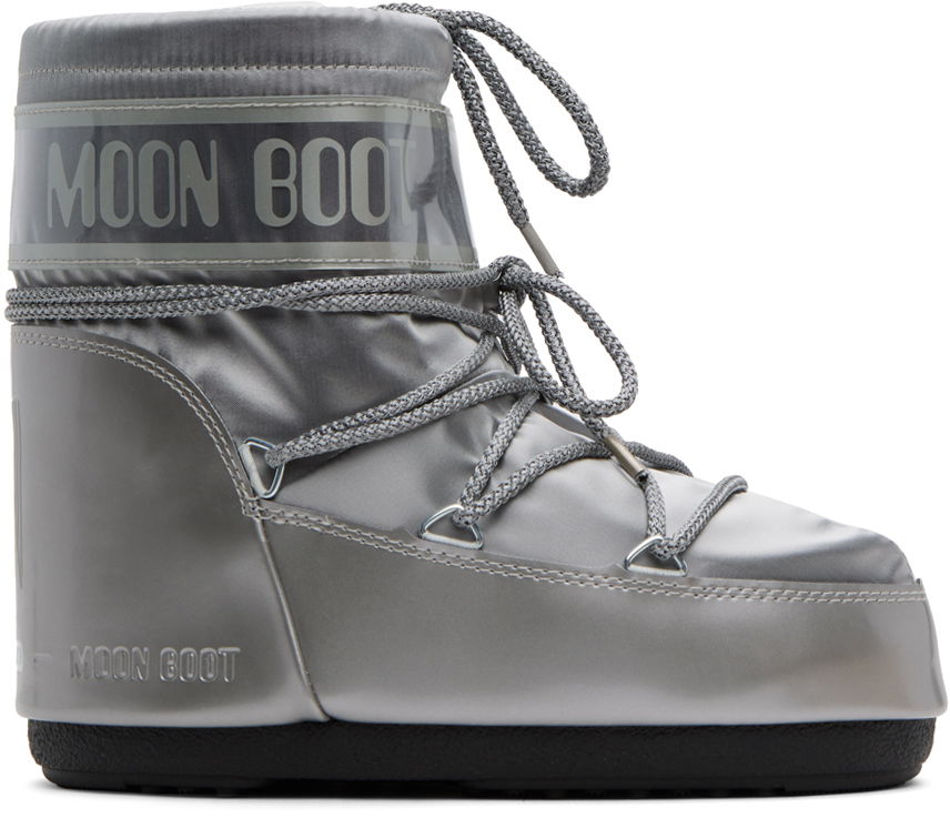 Sneakers og sko Moon Boot Silver Icon Boots Grå | 14093500, 0