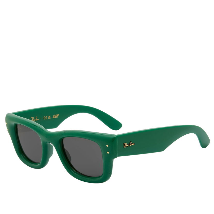 Solbriller Ray-Ban Ray-Ban x A$AP Rocky Wayfarer Puffer Sunglasses Grøn | 0RB4940-47-683487