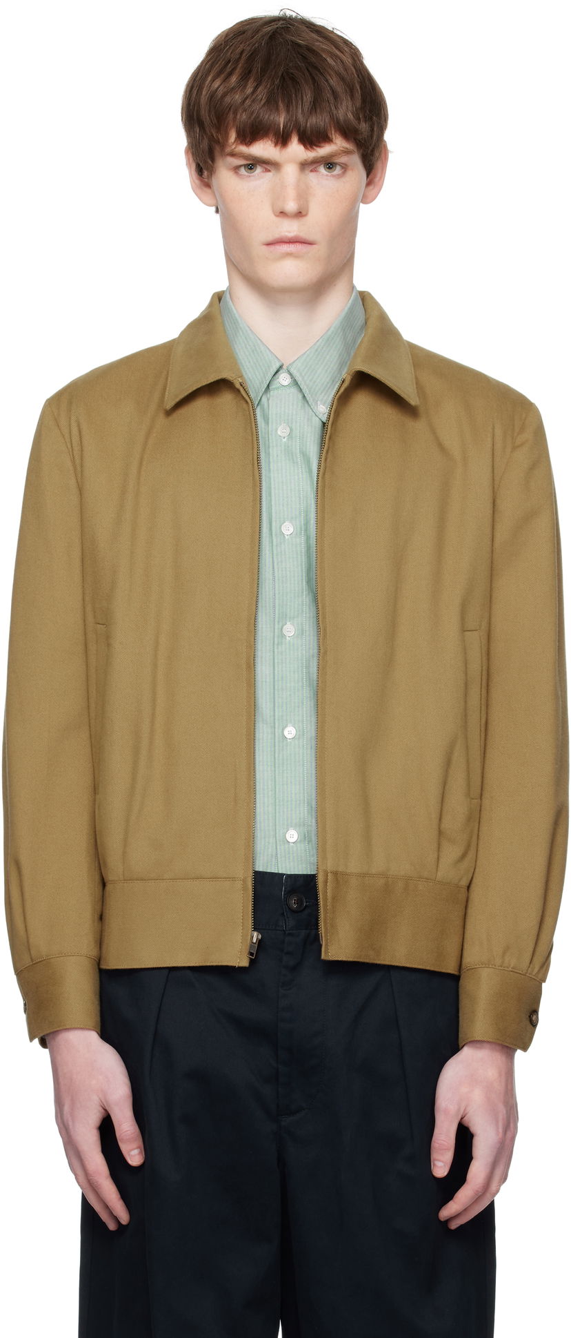 Jakke Noah Noah Ricky Jacket Brun | OW094SS25