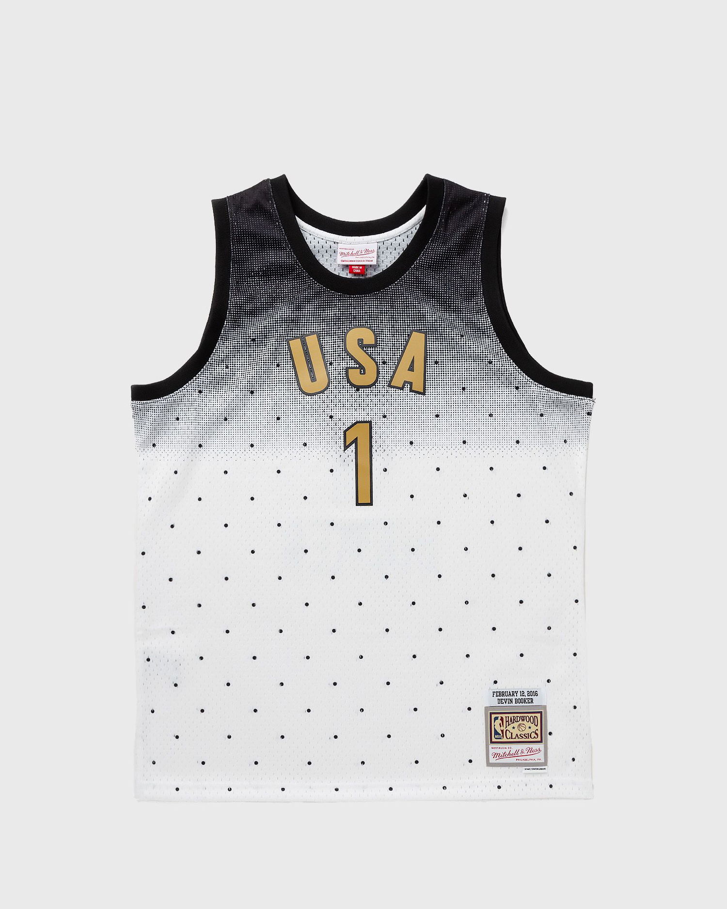 Jersey Mitchell & Ness NBA SWINGMAN JERSEY ALL-STAR USA 2016-17 DEVIN BOOKER #1 Hvid | SMJY6128-ASG16DBOWHBK, 0
