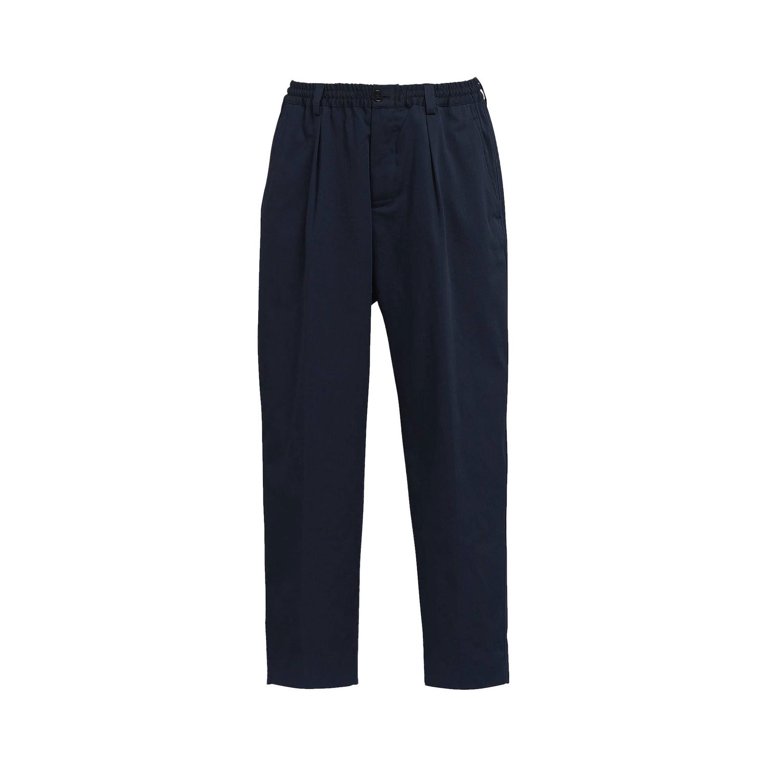 Bukser Marni Marni Pleated Elastic Waist Trousers Mørkeblå | PUMU0017S0 UTC084 00B99, 1
