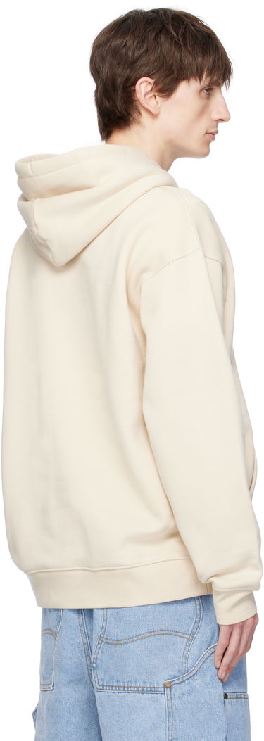 Sweatshirt Dime Dime Cursive Logo Hoodie Beige | DIMESP2544FOG, 2
