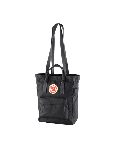 Skuldertaske FJÄLLRÄVEN Kånken Totepack Sort | F23710-550