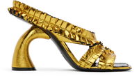 Dries Van Noten Ruffled Heeled Sandals