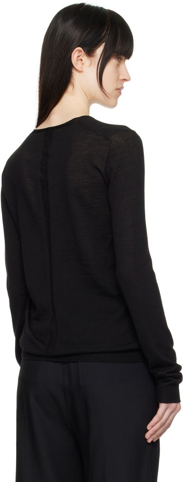 Sweater Rick Owens Rick Owens Hollywood V-Neck Sweater Sort | RP01E7623 M, 2