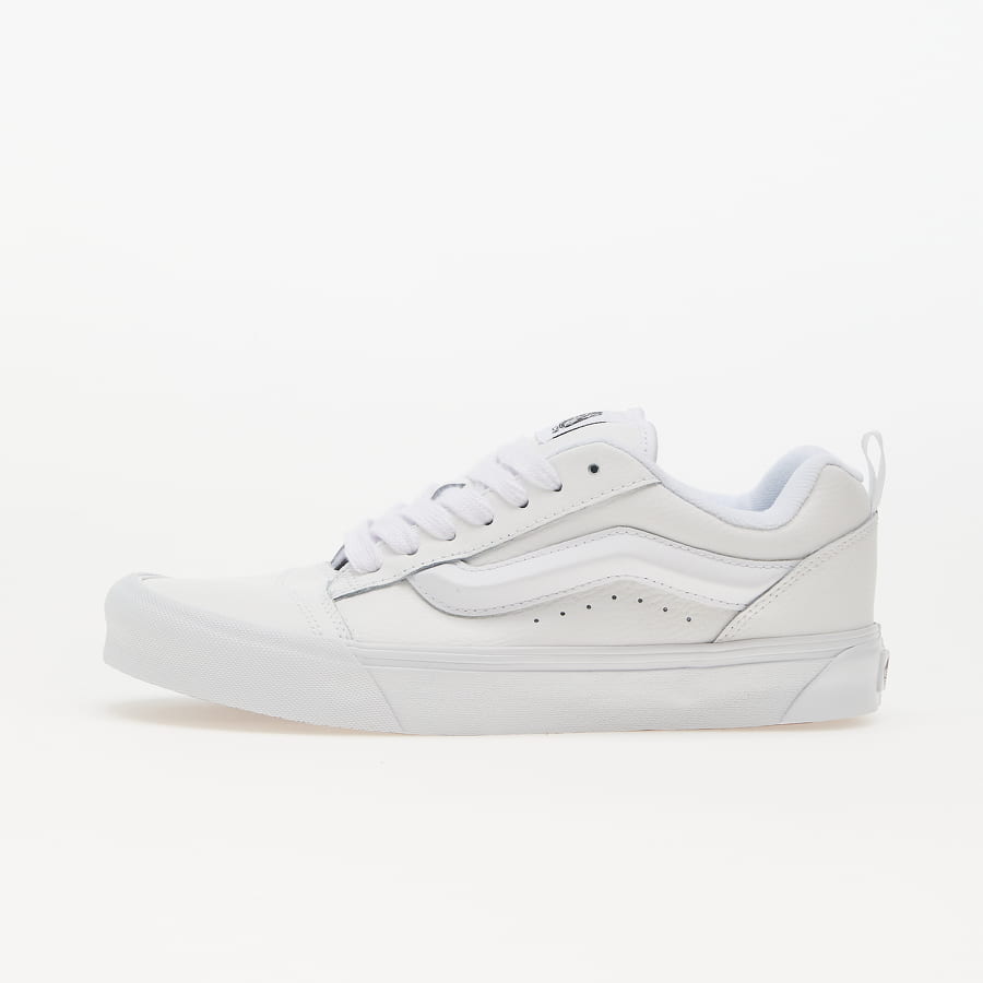 Sneakers og sko Vans Knu Skool Leather "True White" Hvid | VN0009QCW001, 1