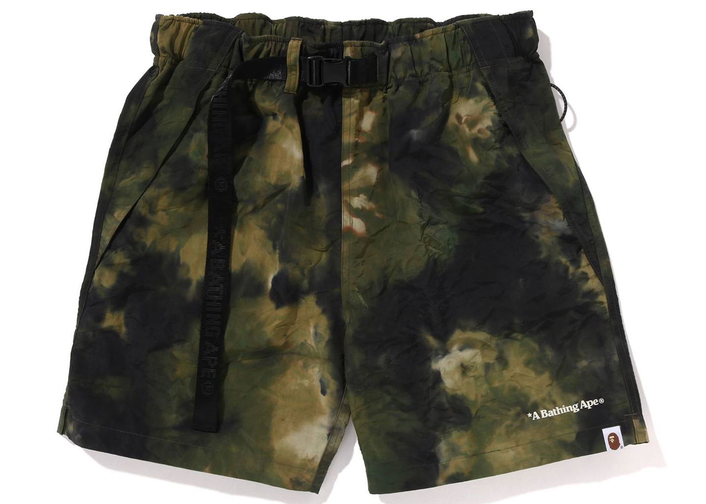 Shorts BAPE Chusen Dye Eazy Shorts Grøn | 1J30-153-019, 0