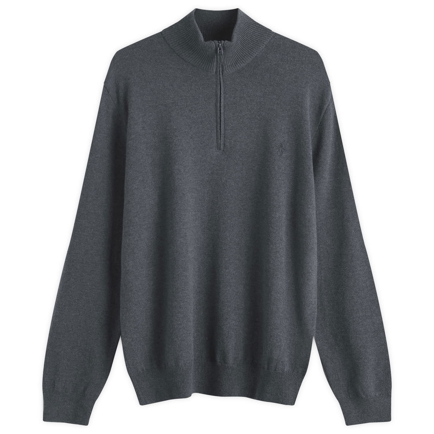 Sweater Polo by Ralph Lauren Half Zip Jumper Grå | 710876756017, 0