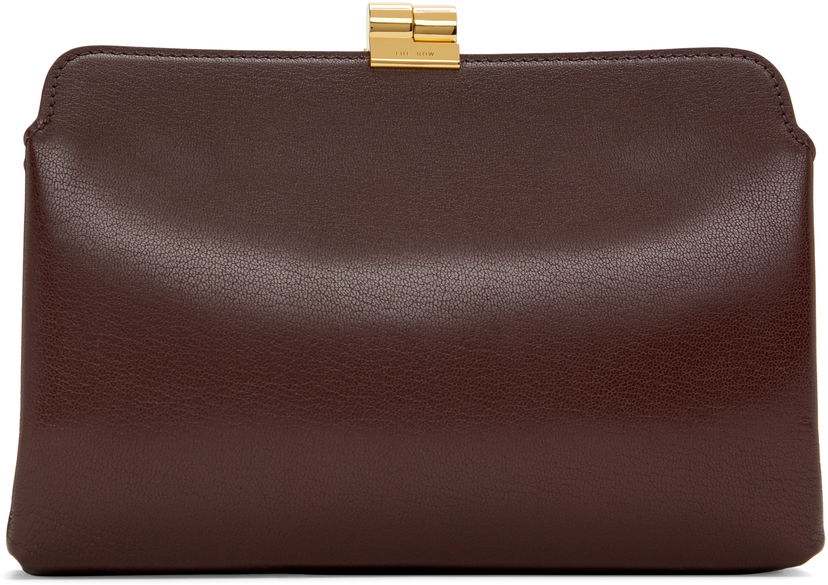 Håndtaske The Row Amazon Clutch Bourgogne | W1675-L39