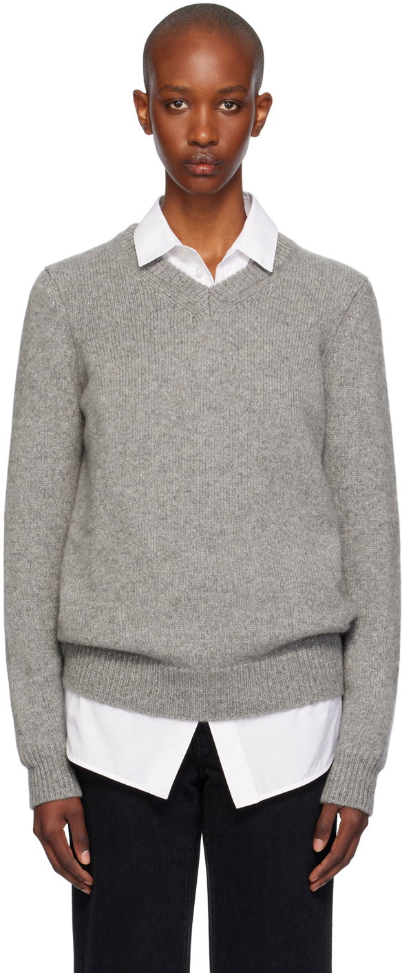 Sweater Khaite Inga Sweater Grå | 9644634