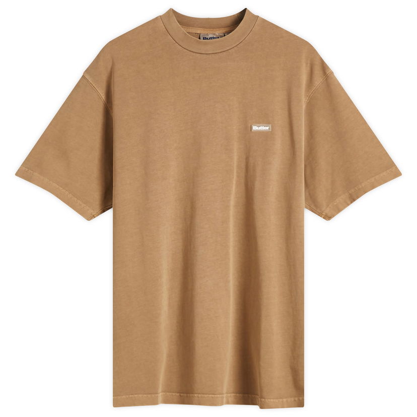 T-shirt Butter Goods Men's Basic T-Shirt, Size Large Brun | BG243110-NTL