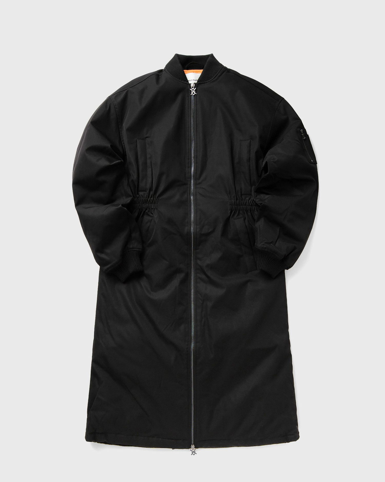 Bomberjakke DAILY PAPER Oversized Long Bomber Jacket Sort | 2423004, 0