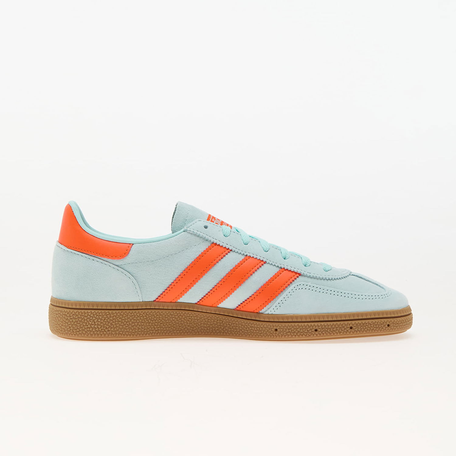 Sneakers og sko adidas Originals Adidas Handball Spezial Sneakers in Semi Flash Aqua/Impact Orange/Gum, Turkis | IH5374, 1