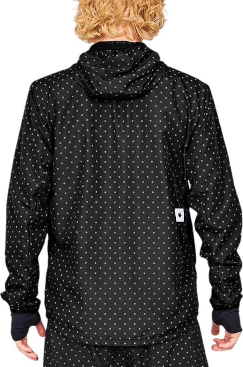 Vindjakke Saysky Saysky Reflective Polka Blaze Hooded Jacket Sort | mmrja02c1018, 1